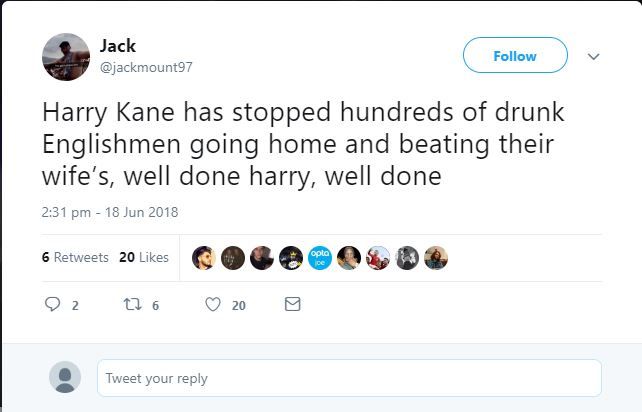 Tunisia v England reaction