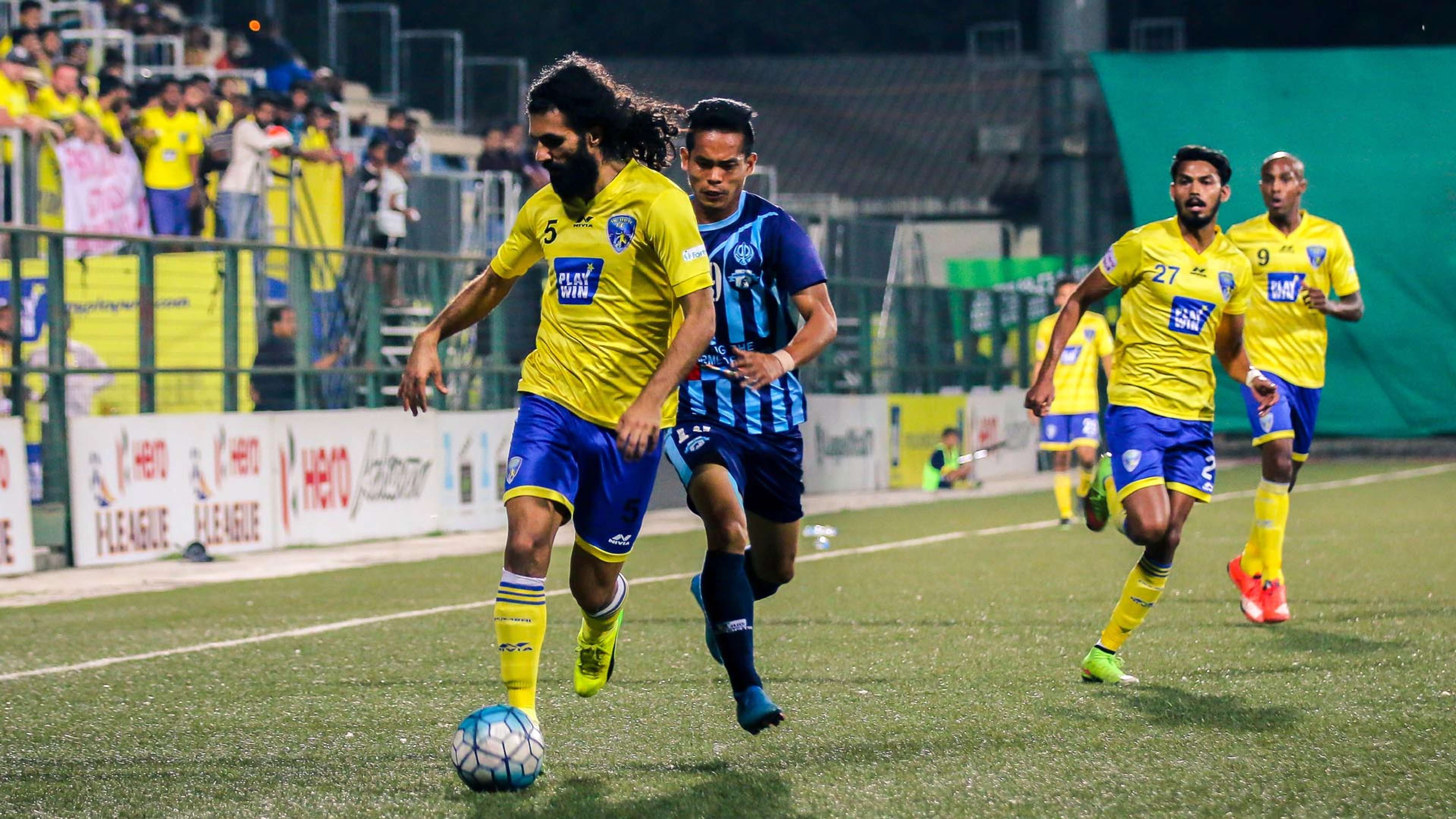 Djelaludin Sharityar Mumbai FC Minerva Punjab FC I-League 2017