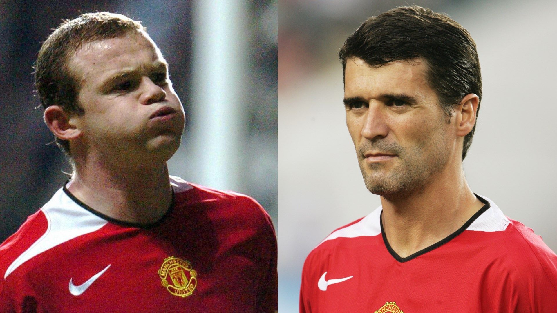 Wayne Rooney Roy Keane