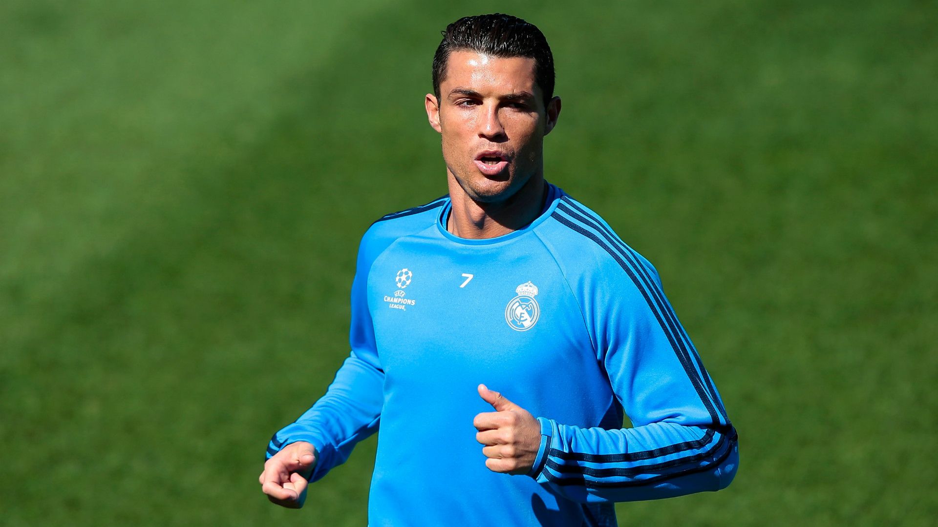 Cristiano Ronaldo Real Madrid training