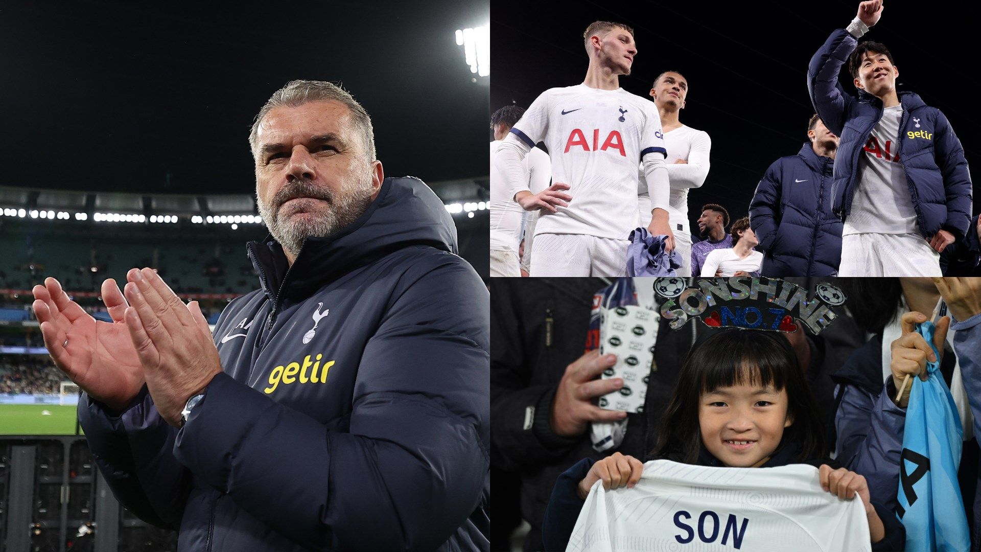 GFX Postecoglou Son Spurs mix