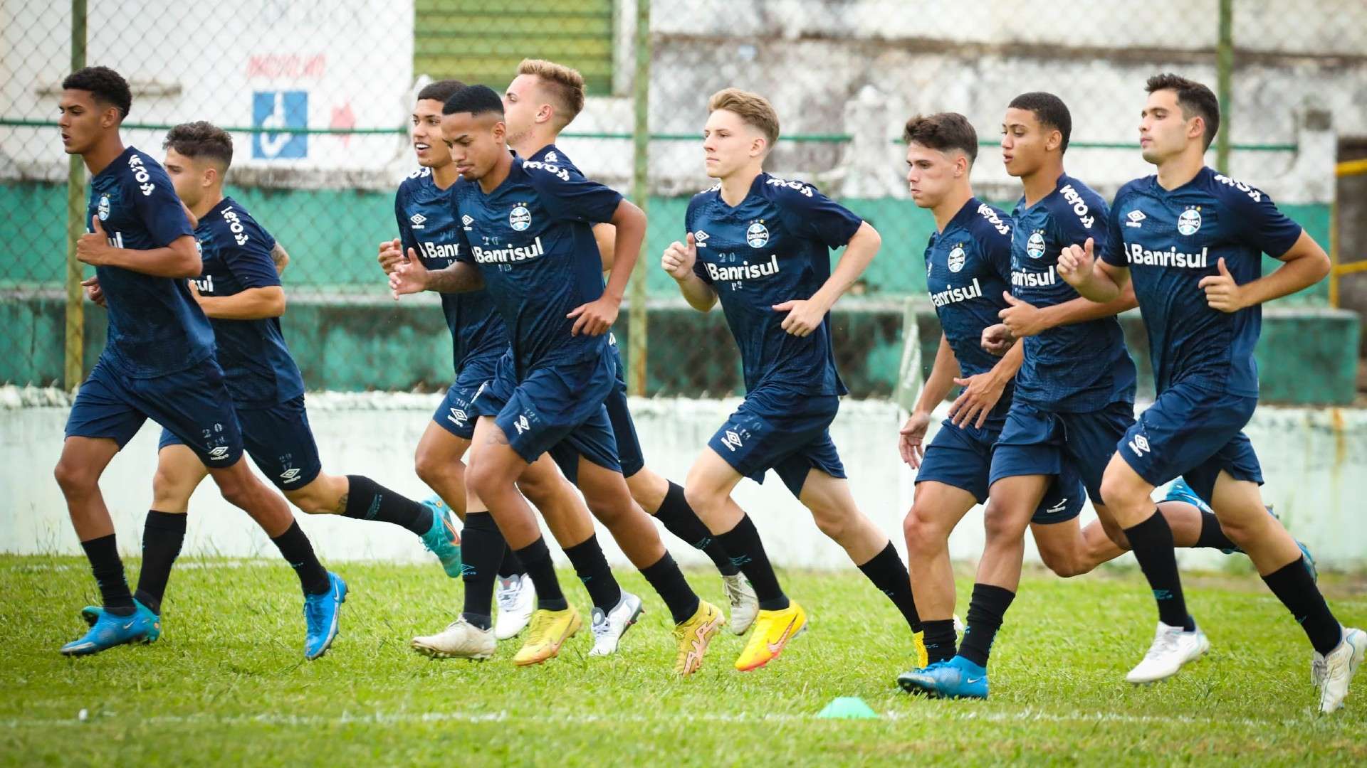 Grêmio sub-20 treino Copinha 2023
