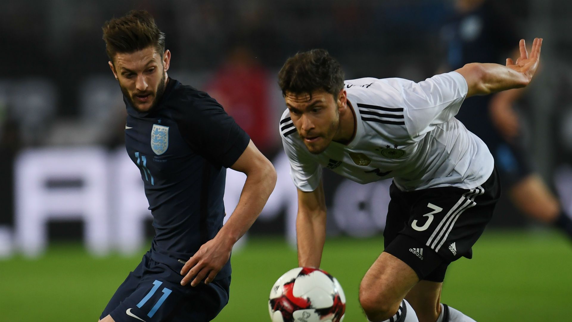 Adam Lallana England Jonas Hector Germany