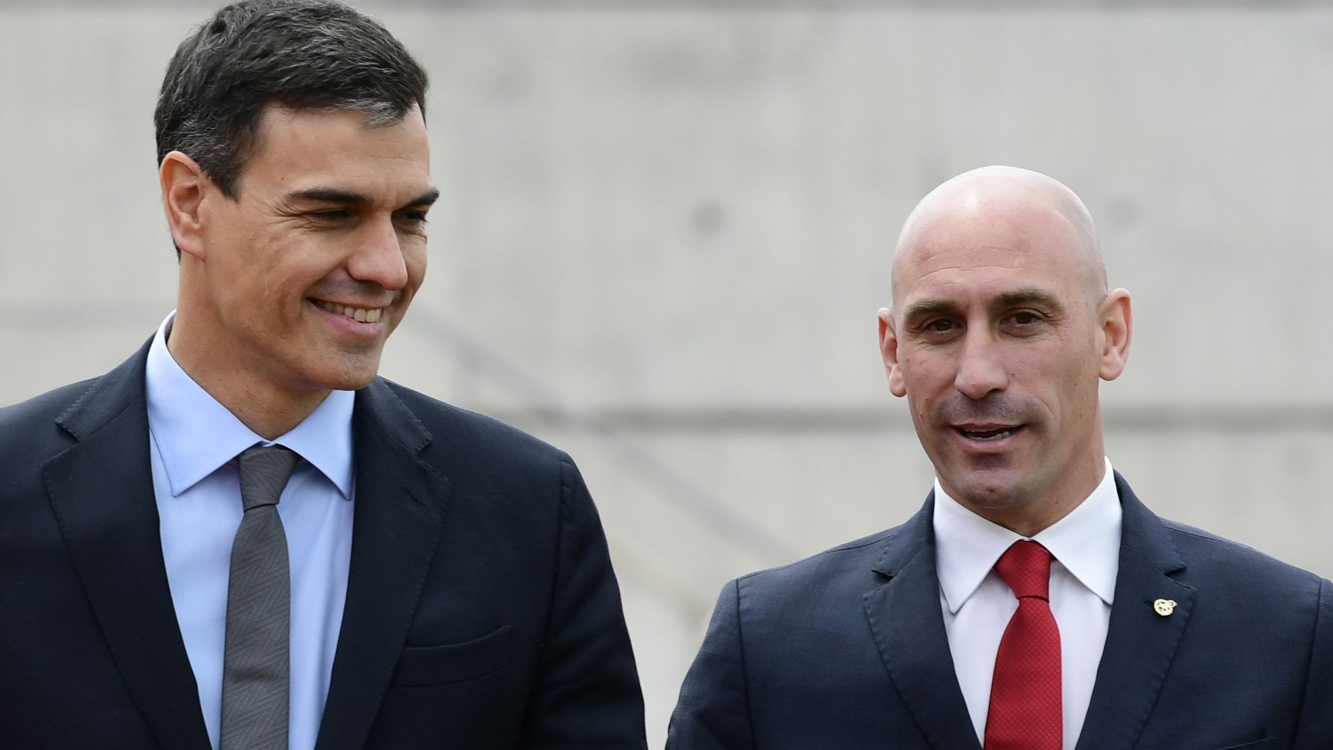 Pedro Sánchez y Luis Rubiales