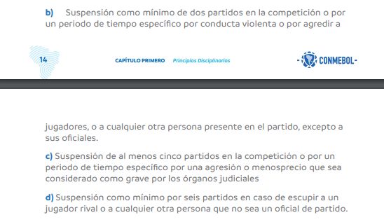 Código disciplinario