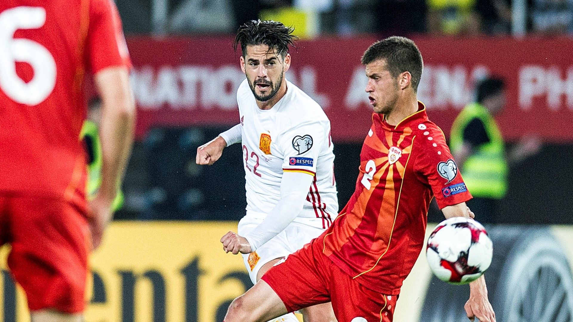 Isco Alarcon Kristijan Tosevskii Spain Macedonia 11062017