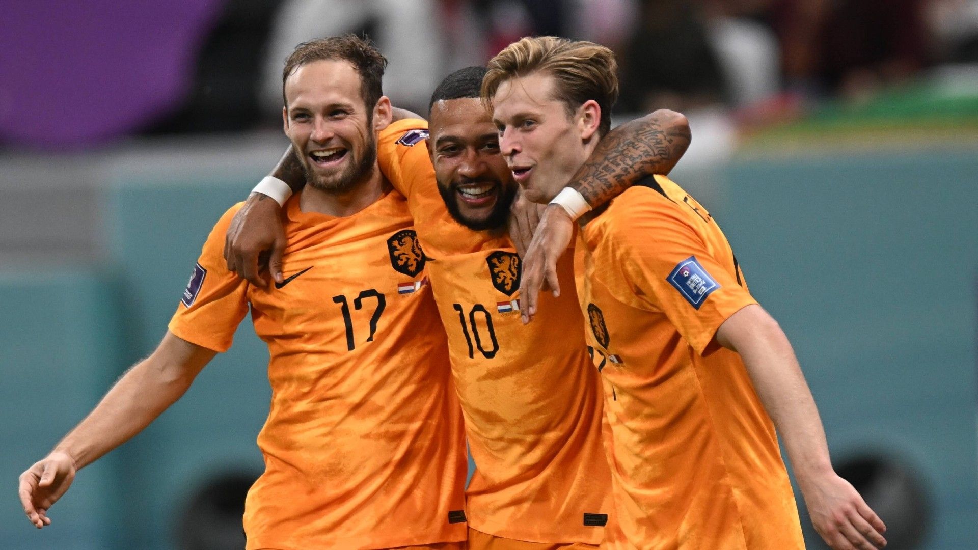 GER ONLY Blind Depay de Jong Netherlands 2022