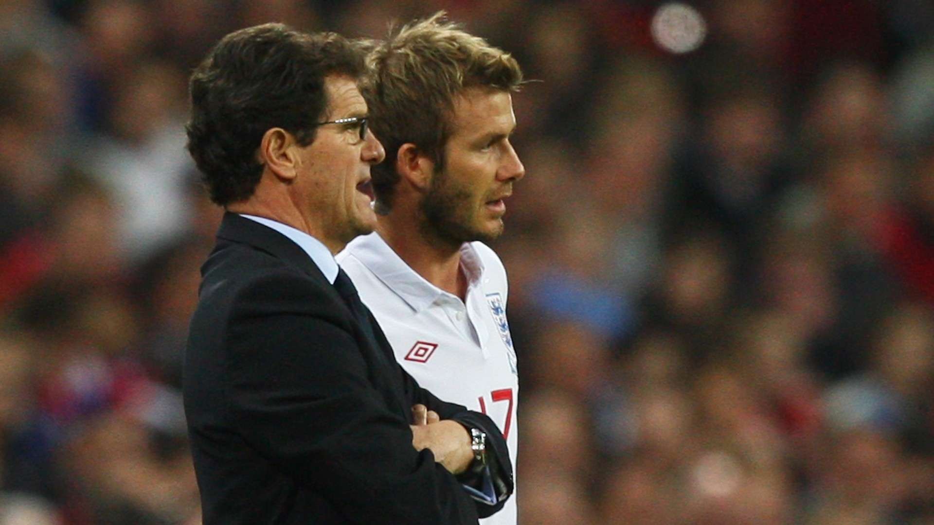 Fabio Capello David Beckham England