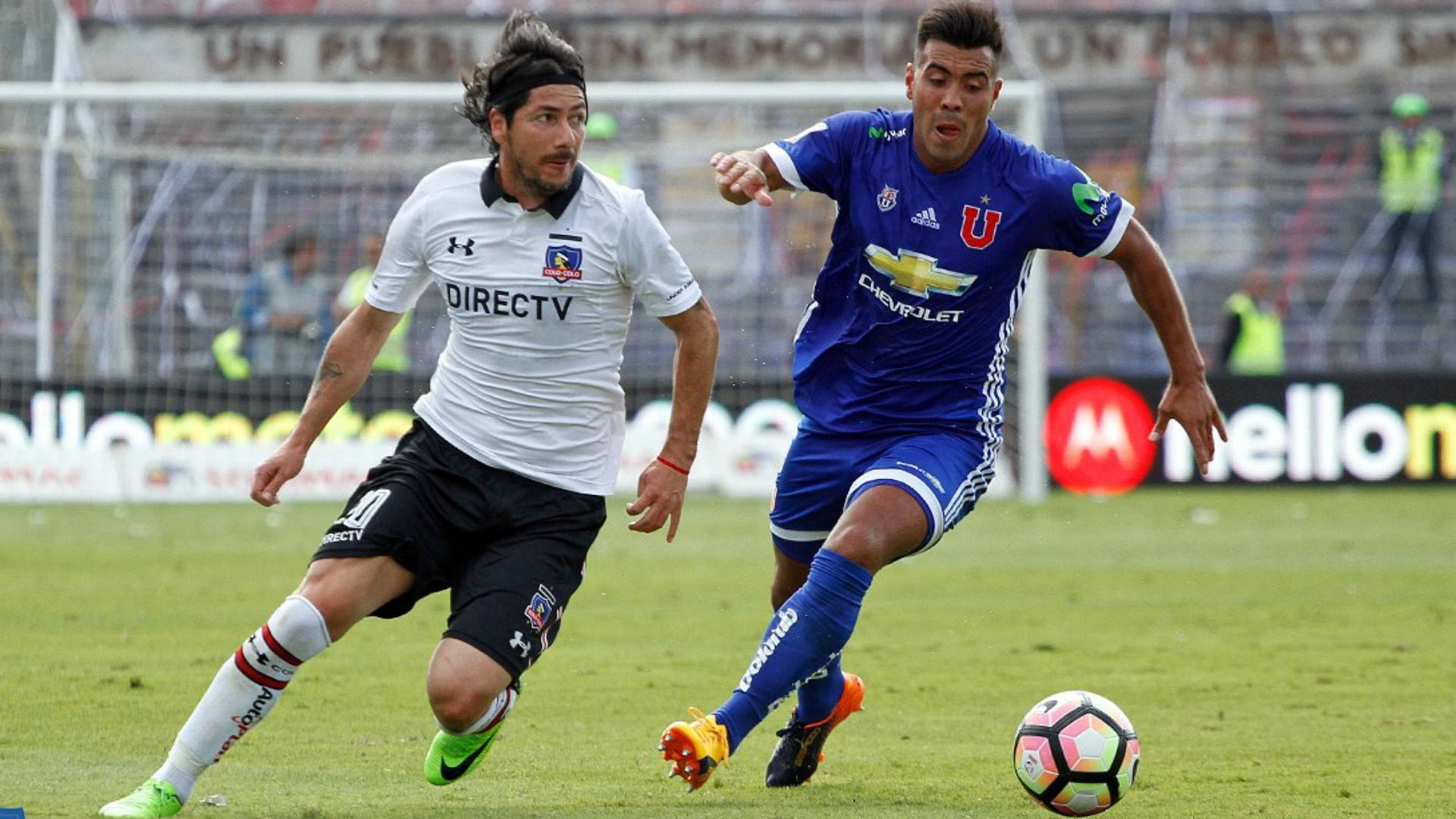 Jaime Valdés y Gonzalo Espinoza Colo Colo Universidad de Chile 080417
