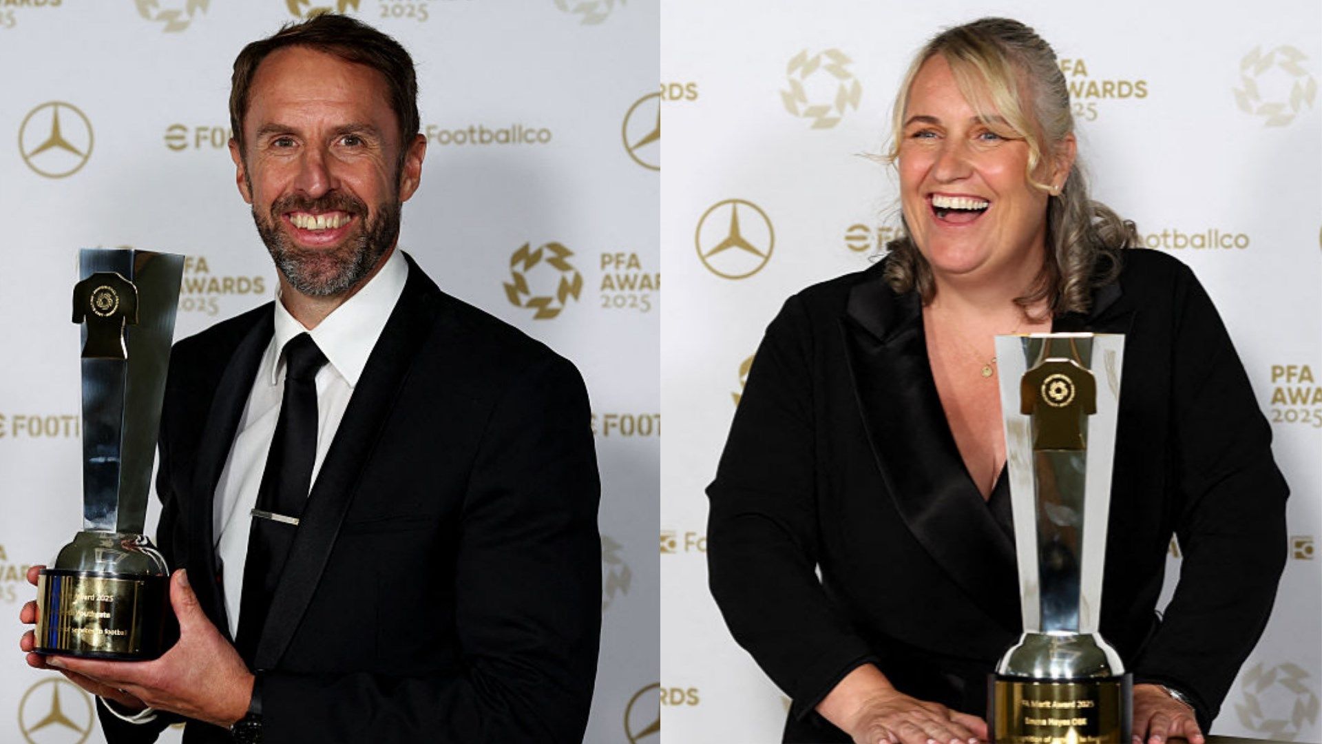 Southgate and Hayes honoured