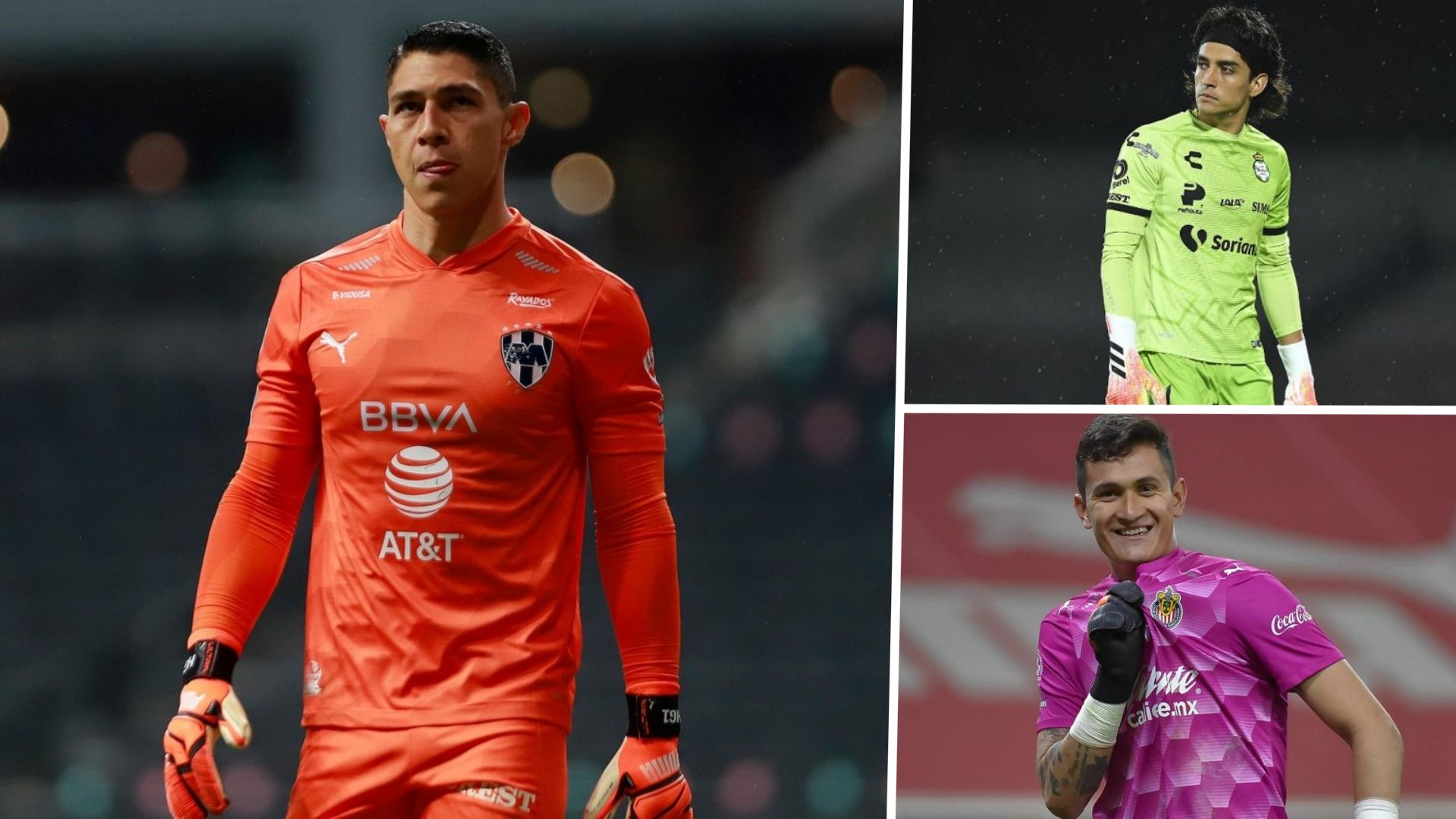 Hugo González, Carlos Acevedo, Raúl Gudiño