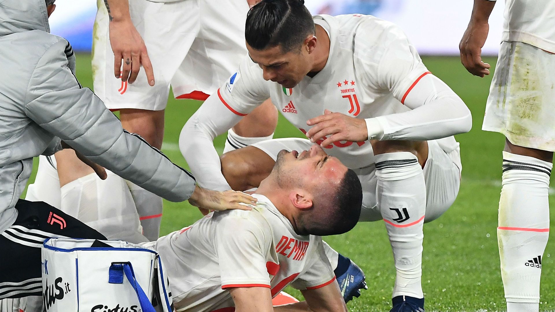 Demiral Cristiano Ronaldo Roma Juventus Serie A