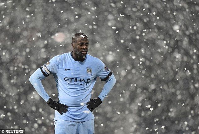 Yaya Touré Manchester City winter break