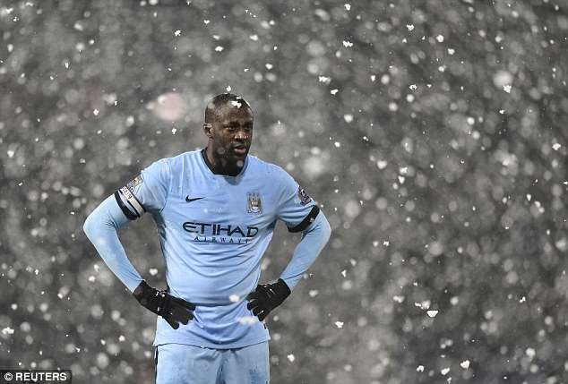 Yaya Touré Manchester City winter break