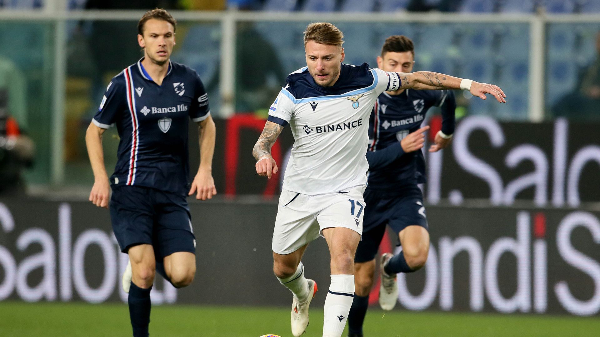 Ciro Immobile Sampdoria Lazio Serie A 202122