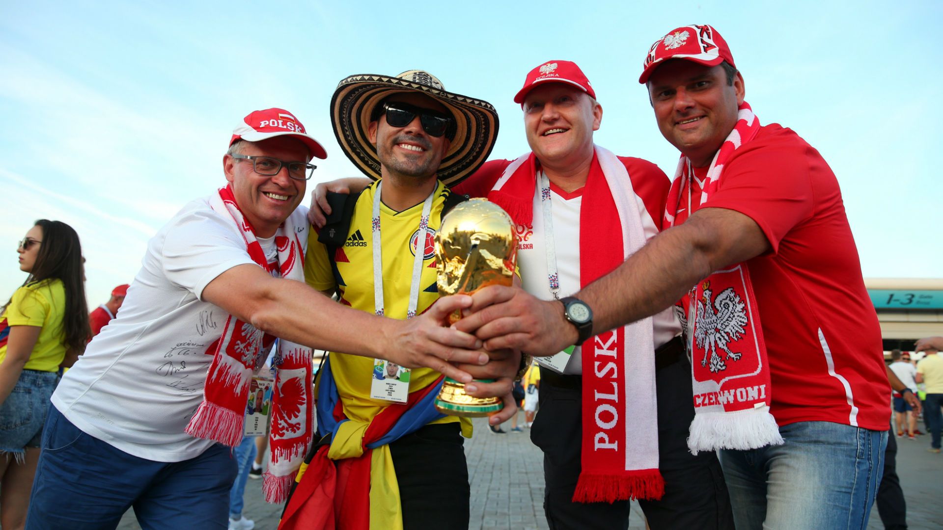 Colombia Polonia Rusia 2018 240618