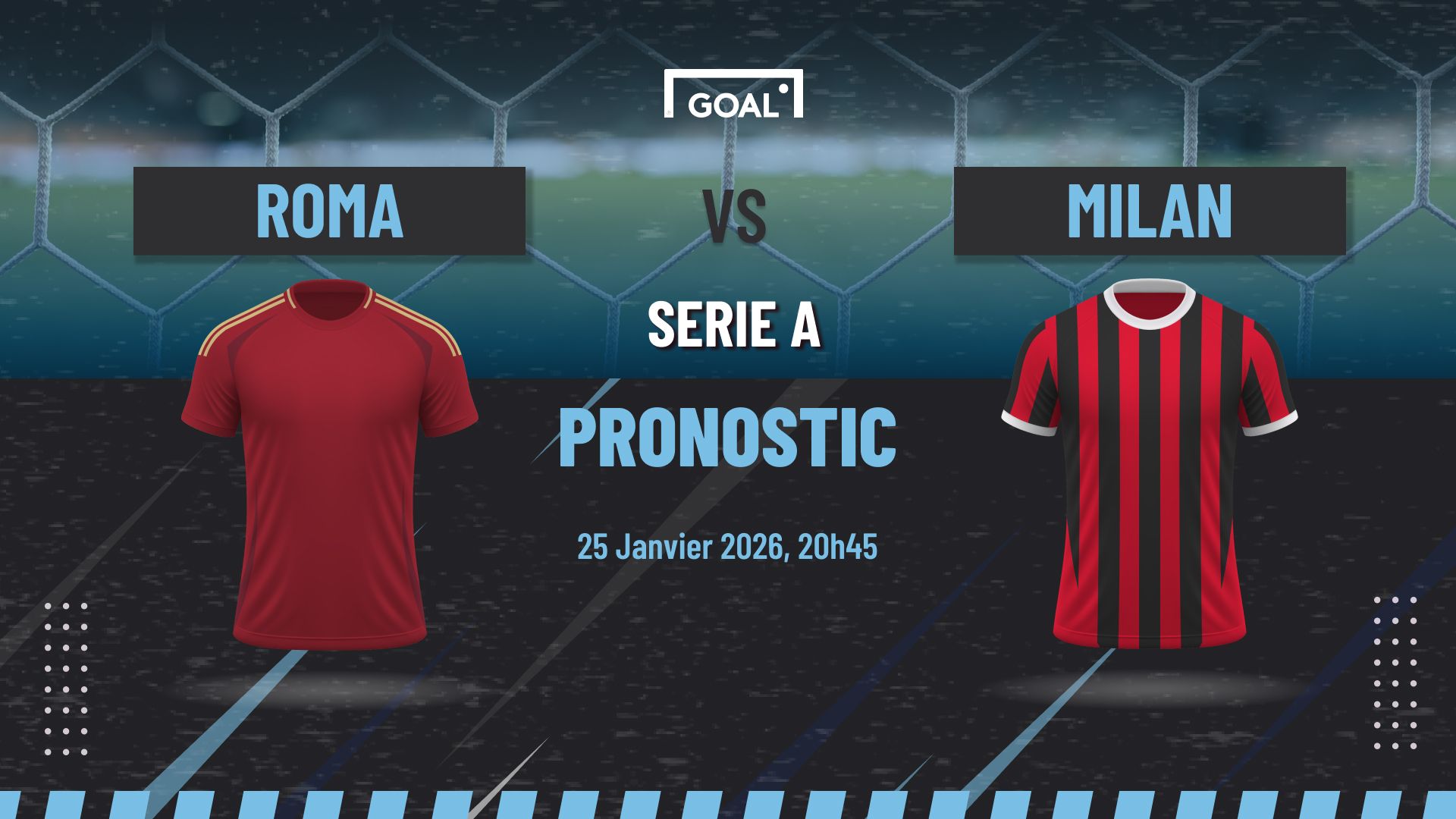  Pronostic Roma vs AC Milan