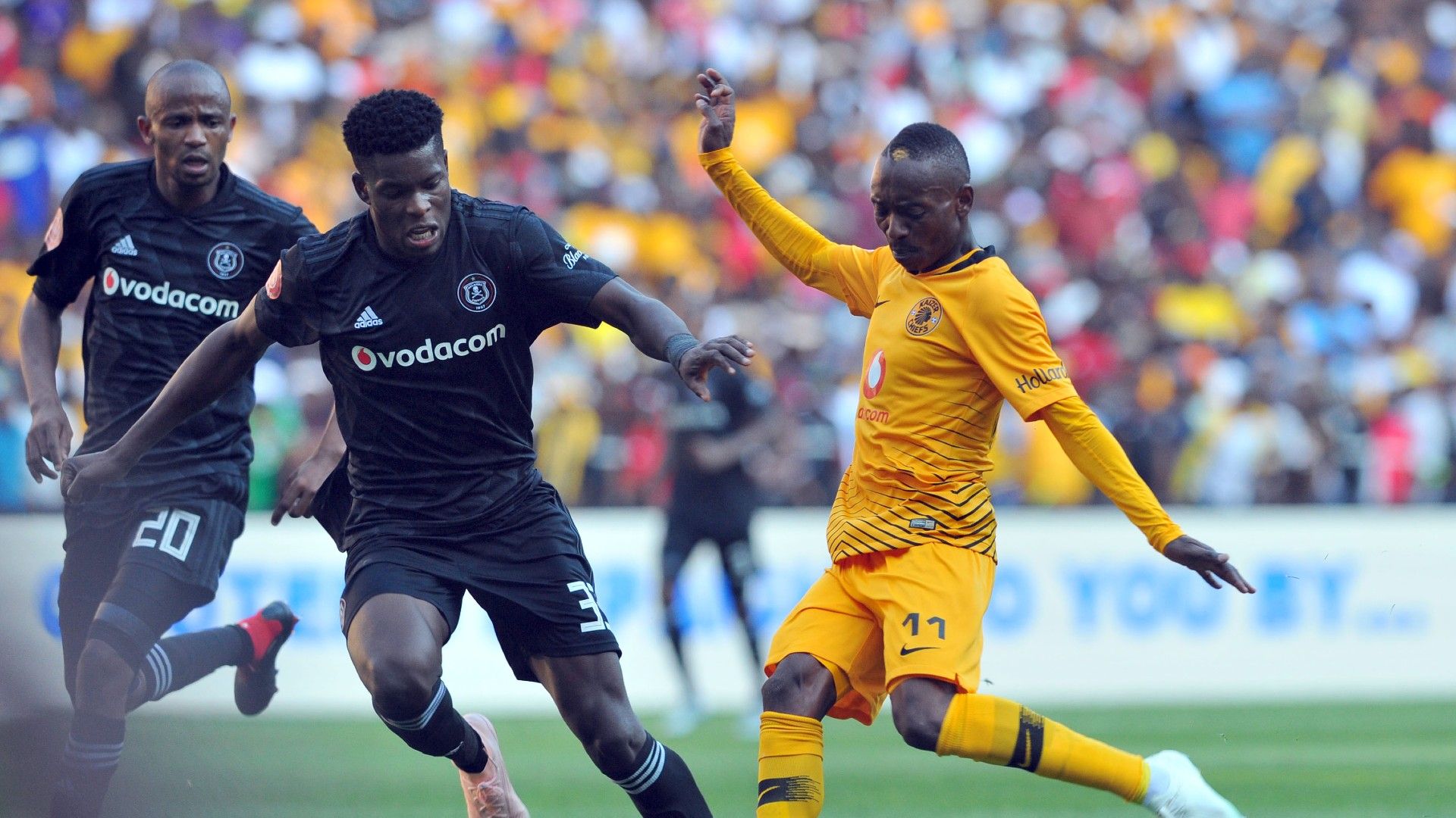 Xola Mlambo, Marshall Munetsi & Khama Billiat, Orlando Pirates, Kaizer Chiefs, 2018