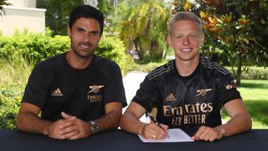 Mikel Arteta Zinchenko