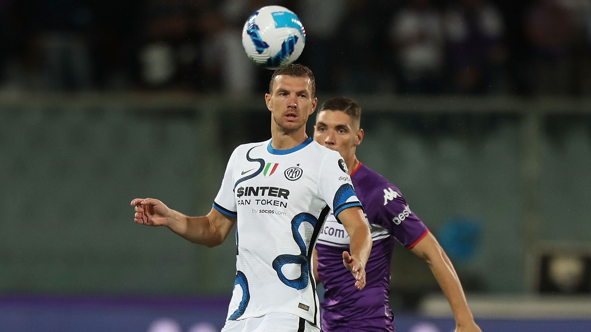 Edin Dzeko Fiorentina Inter Serie A