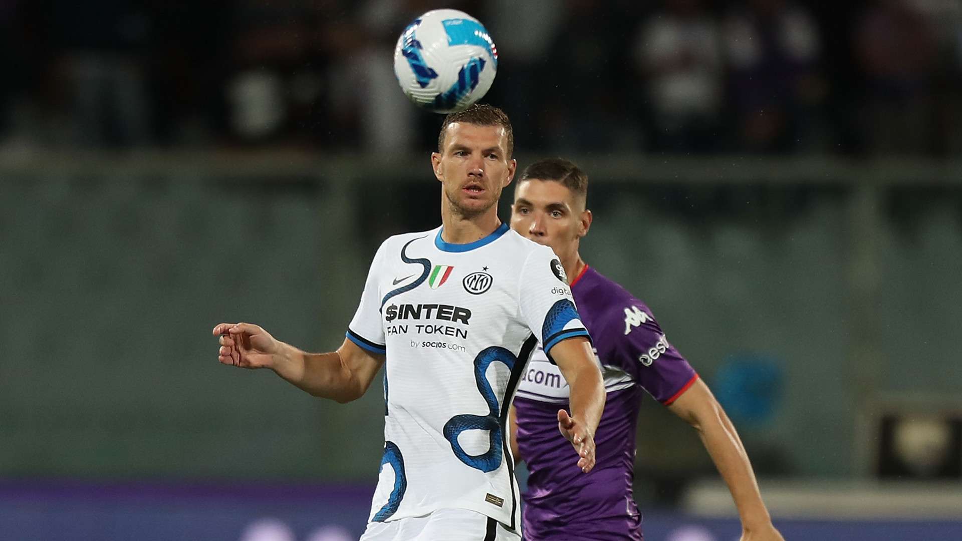 Edin Dzeko Fiorentina Inter Serie A
