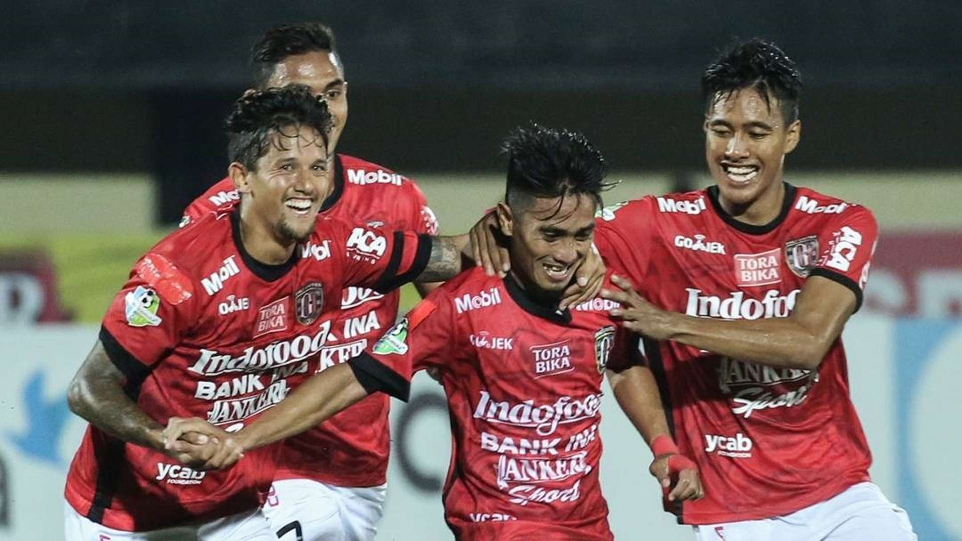 Selebrasi Taufik - Bali United