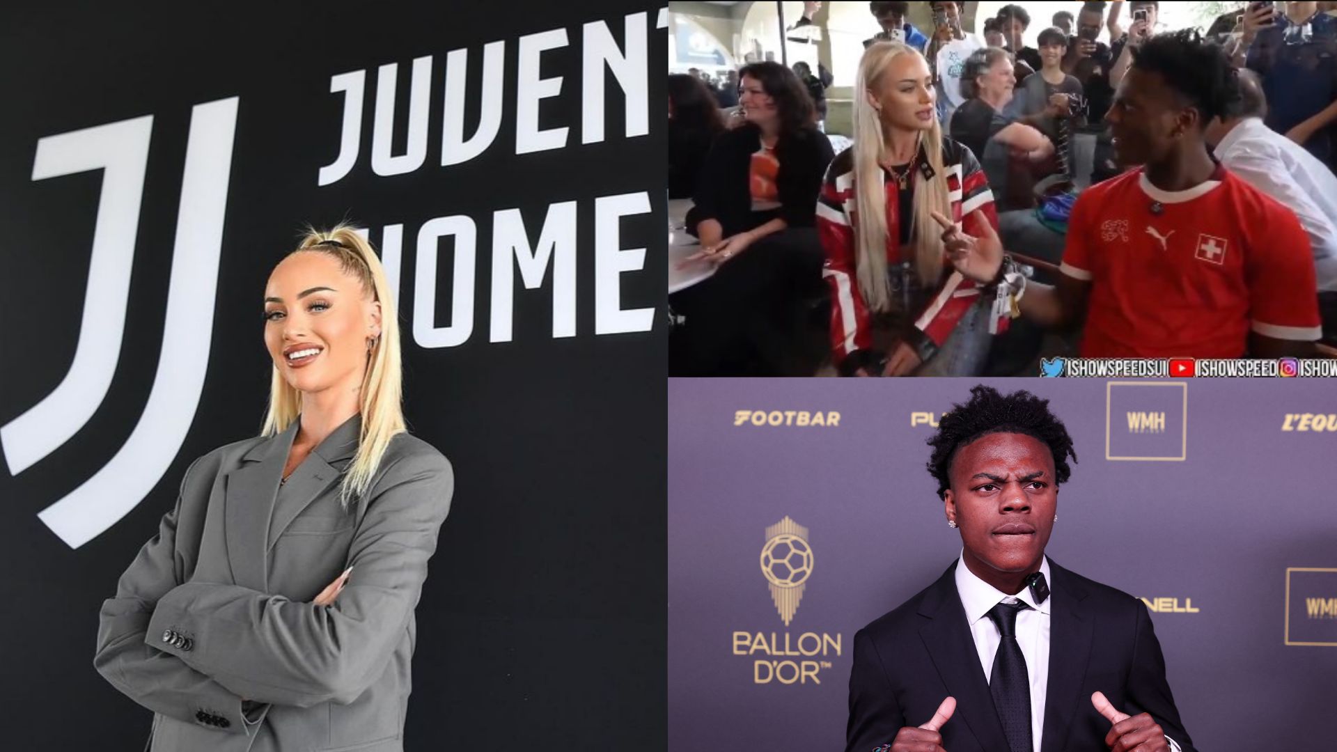 Alisha Lehmann IShowSpeed