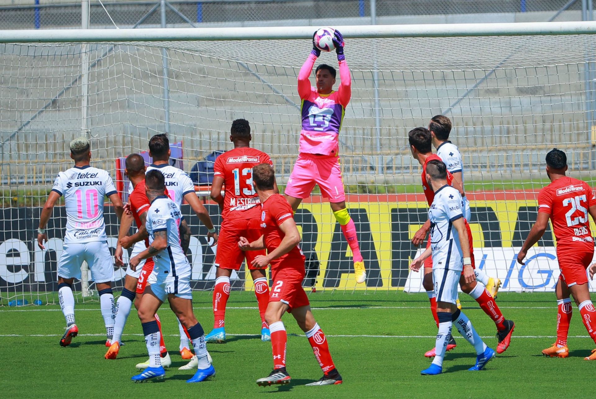 Pumas vs Toluca Apertura 2020 / Talavera