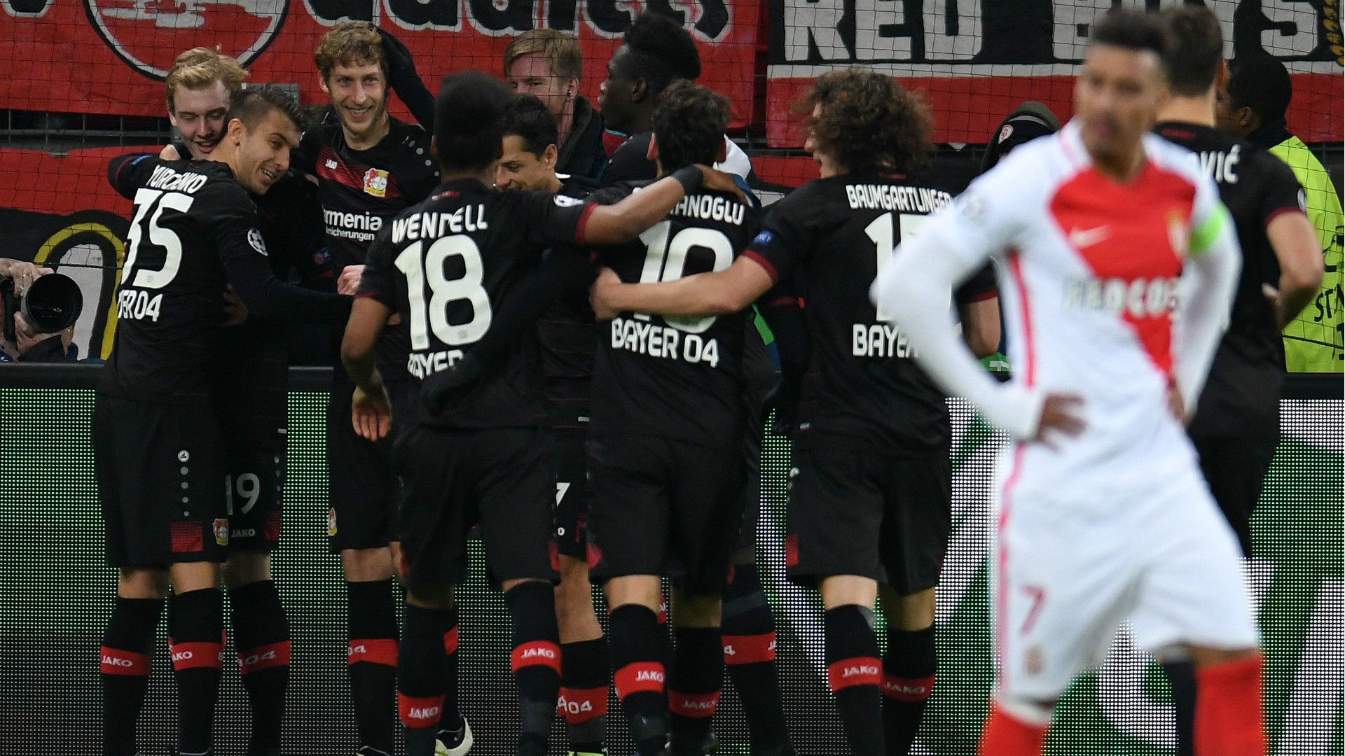 Julian Brandt Bayer Leverkusen AS Monaco Champions League 07122016