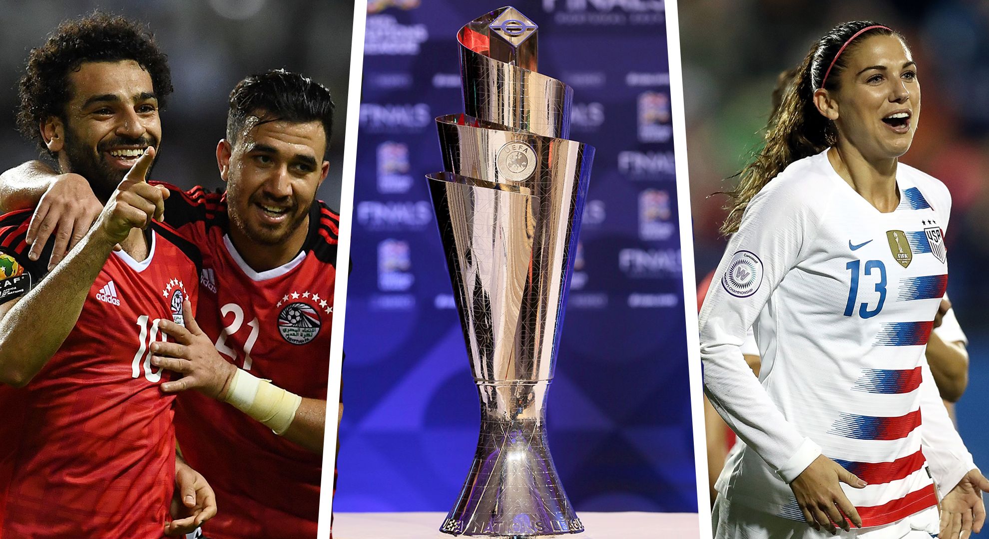 AFCON Women's World Cup UEFA Nations League 2019