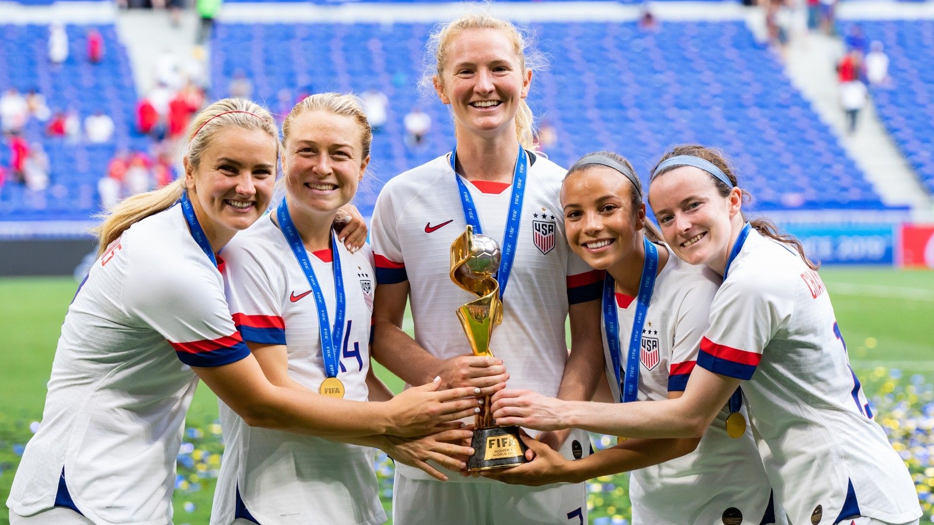 Mewis Sonnett Horan Lavelle Swanson World Cup USWNT
