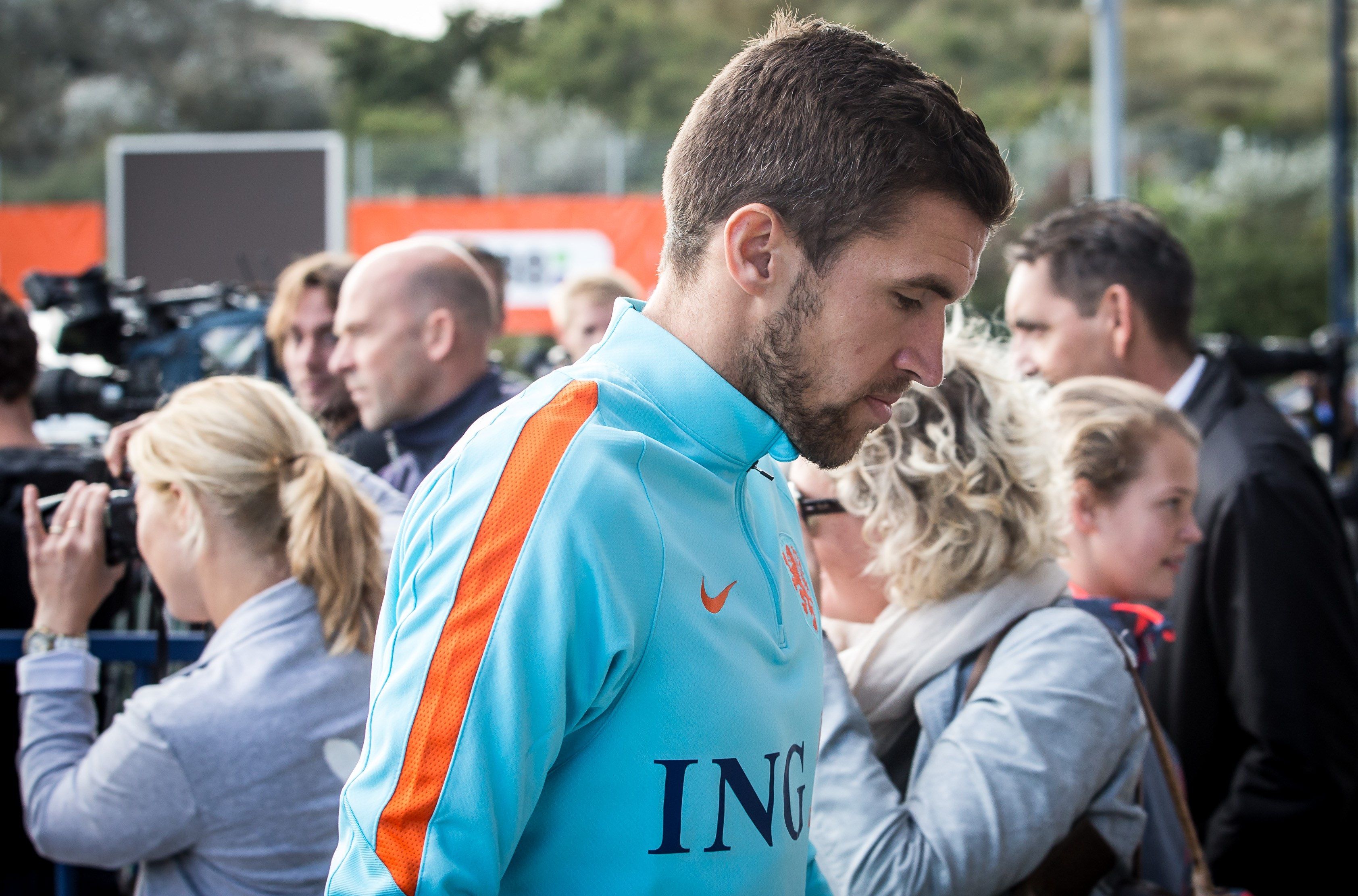Kevin Strootman, training Oranje, 04102016