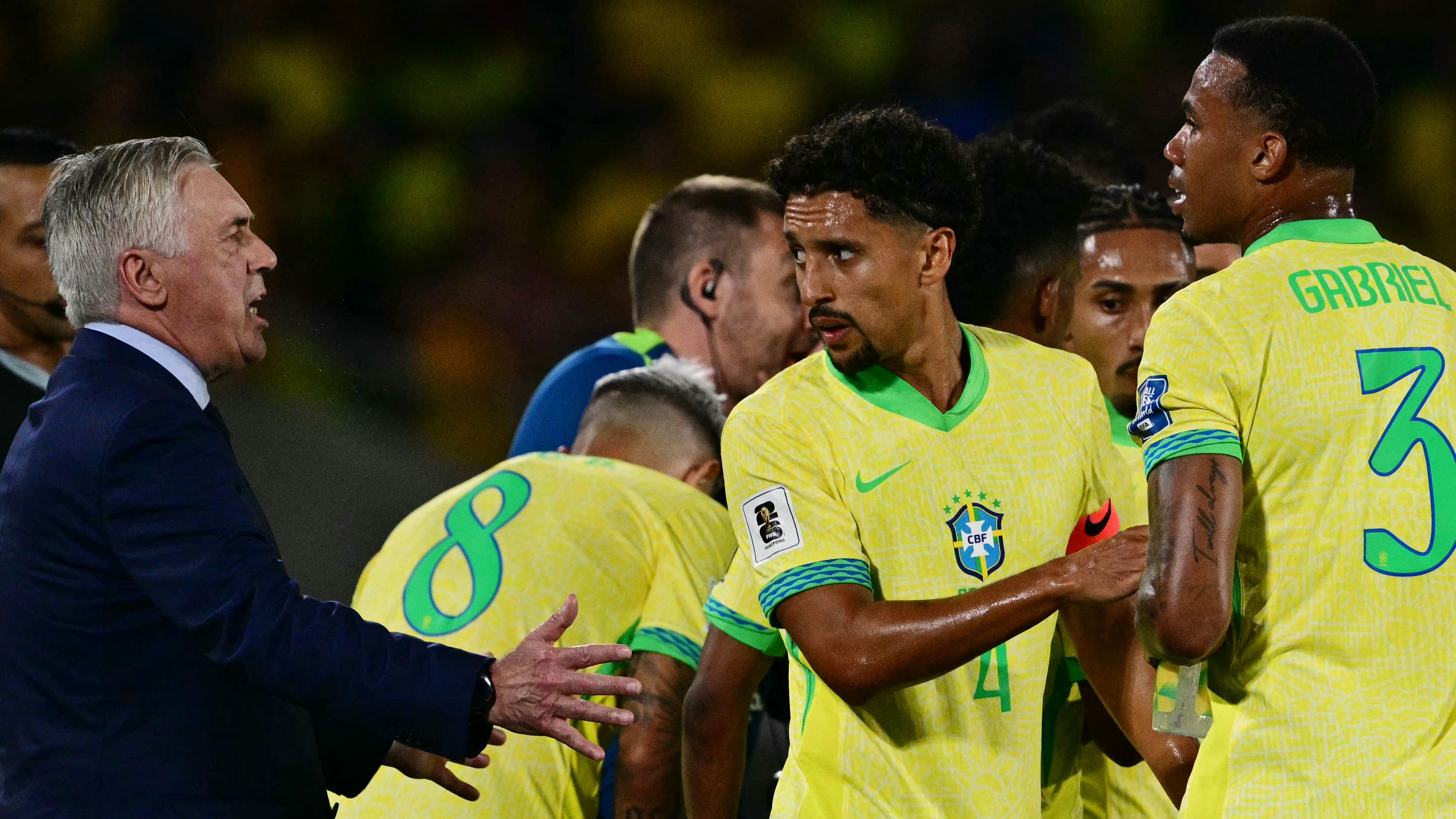 Brazil Carlo Ancelotti Marquinhos Gabriel
