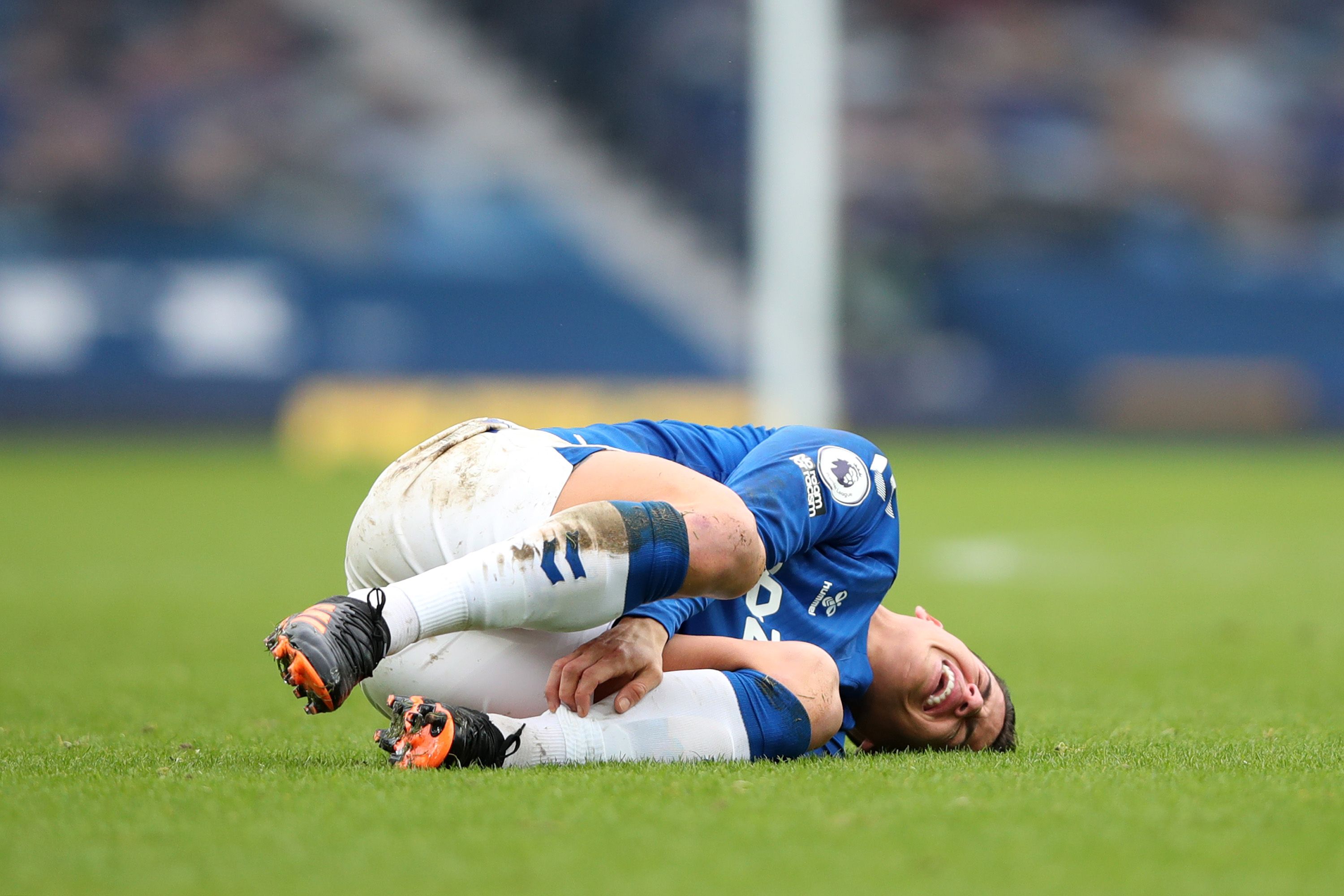 James Rodriguez Injury
