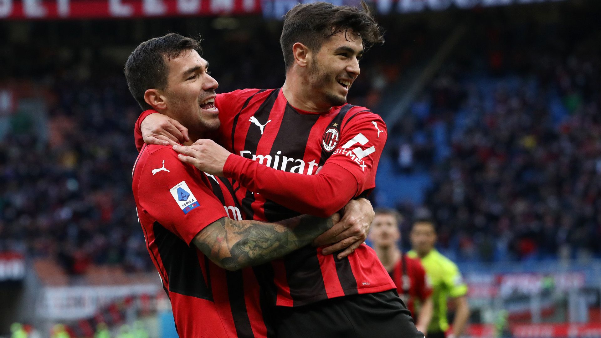 Alessio Romagnoli Brahim Diaz Milan