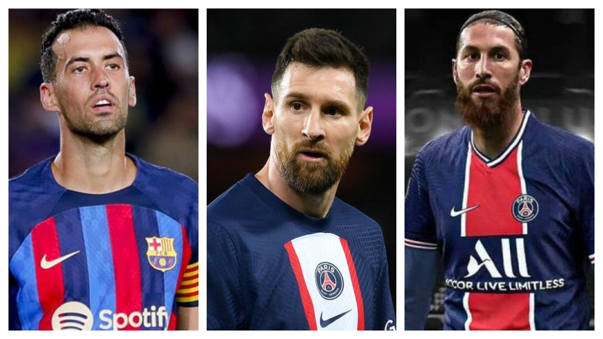ramos - messi - Busquets 
