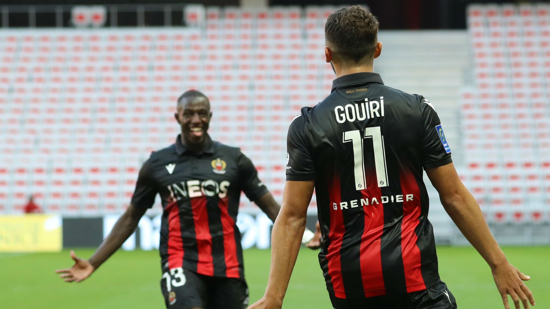 Amine Gouiri Nice 2020-21