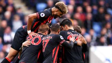 Huddersfield Town celebrate 2018-19