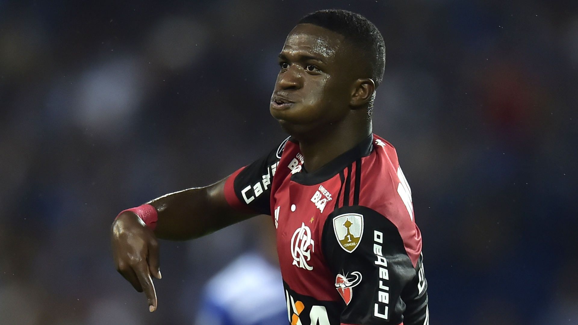Vinicius Junior Emelec Flamengo 14032018 Copa Libertadores