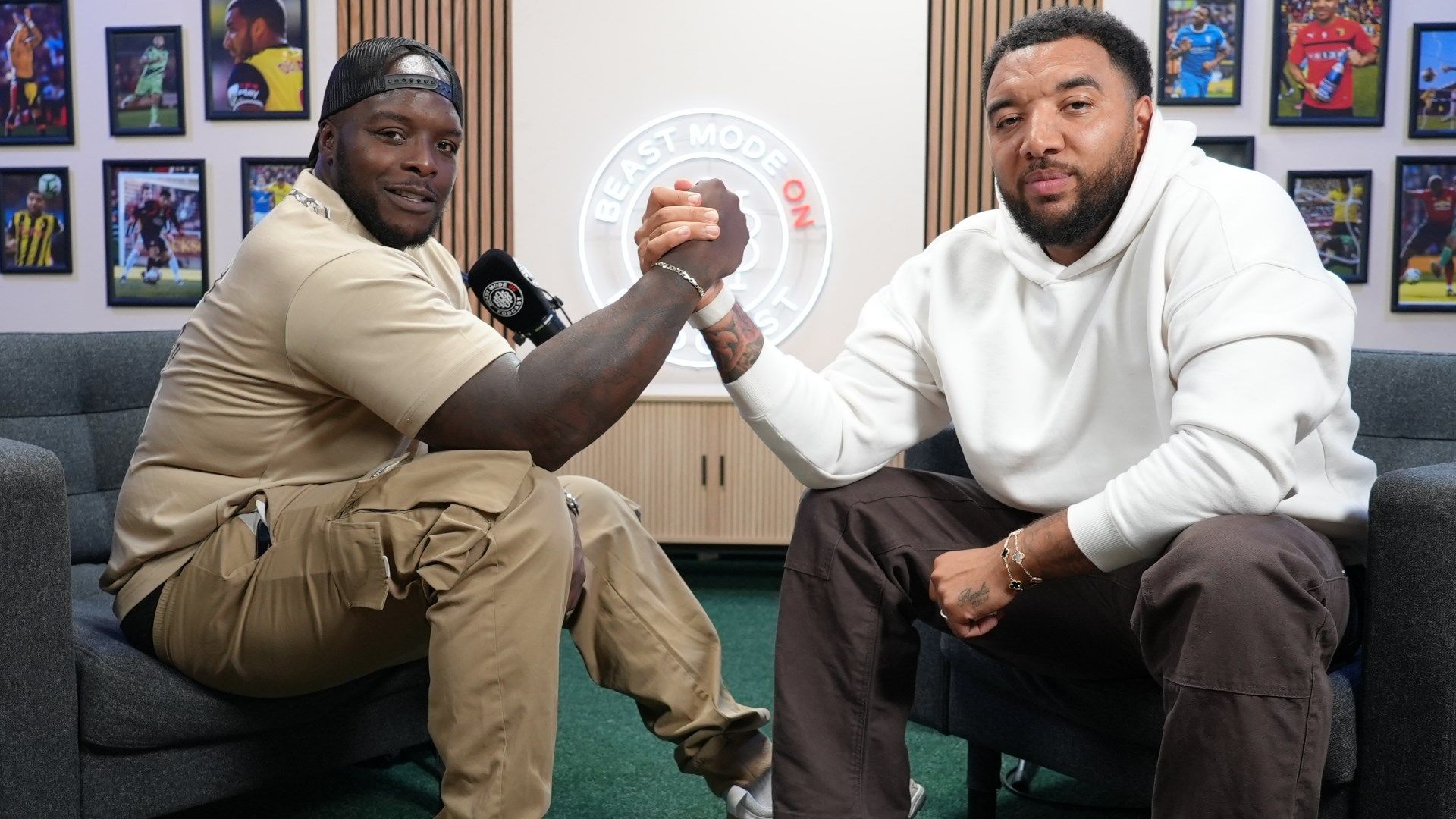 Troy Deeney Adebayo Akinfenwa Beast Mode On podcast