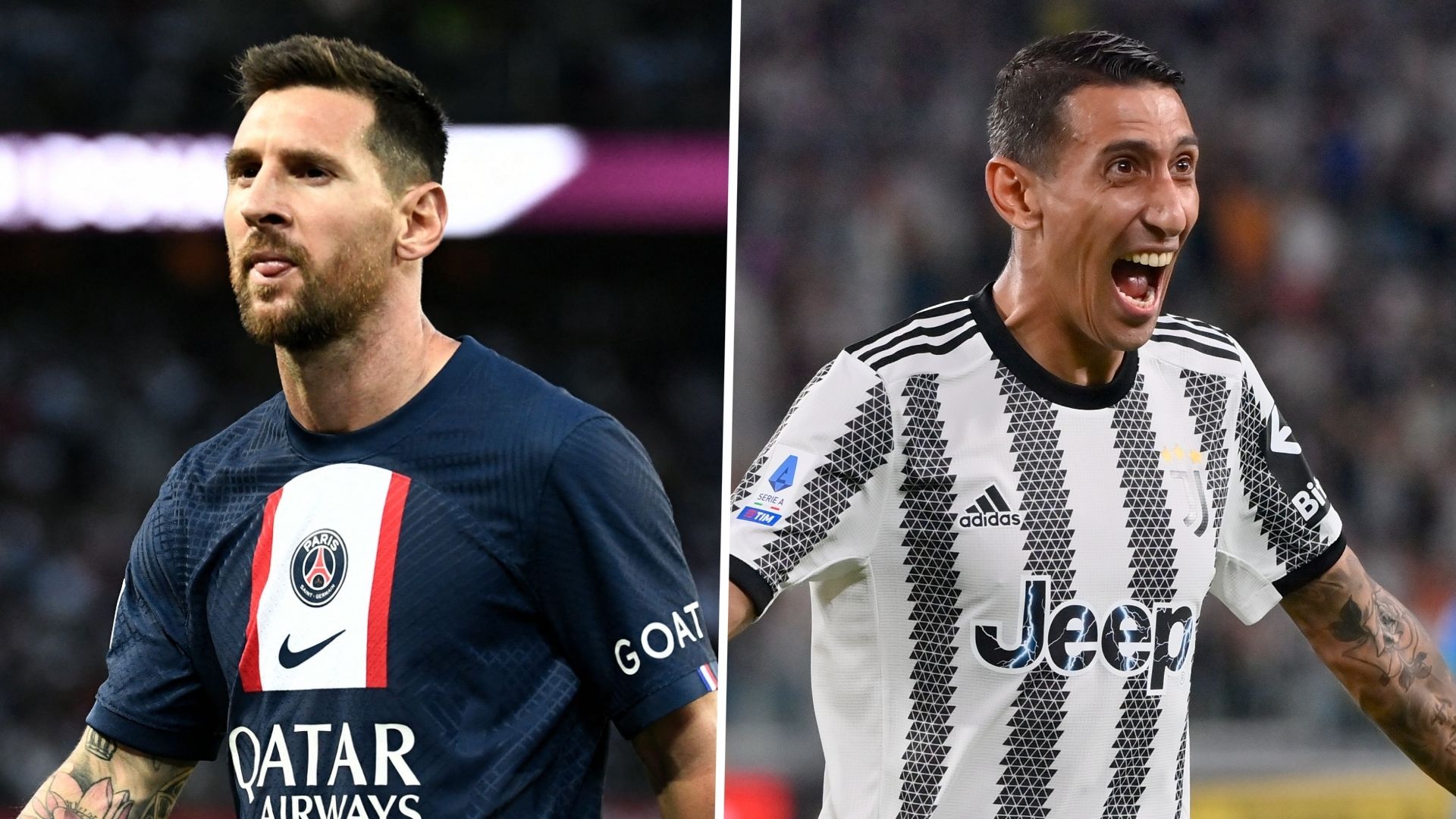 Messi Di Maria split