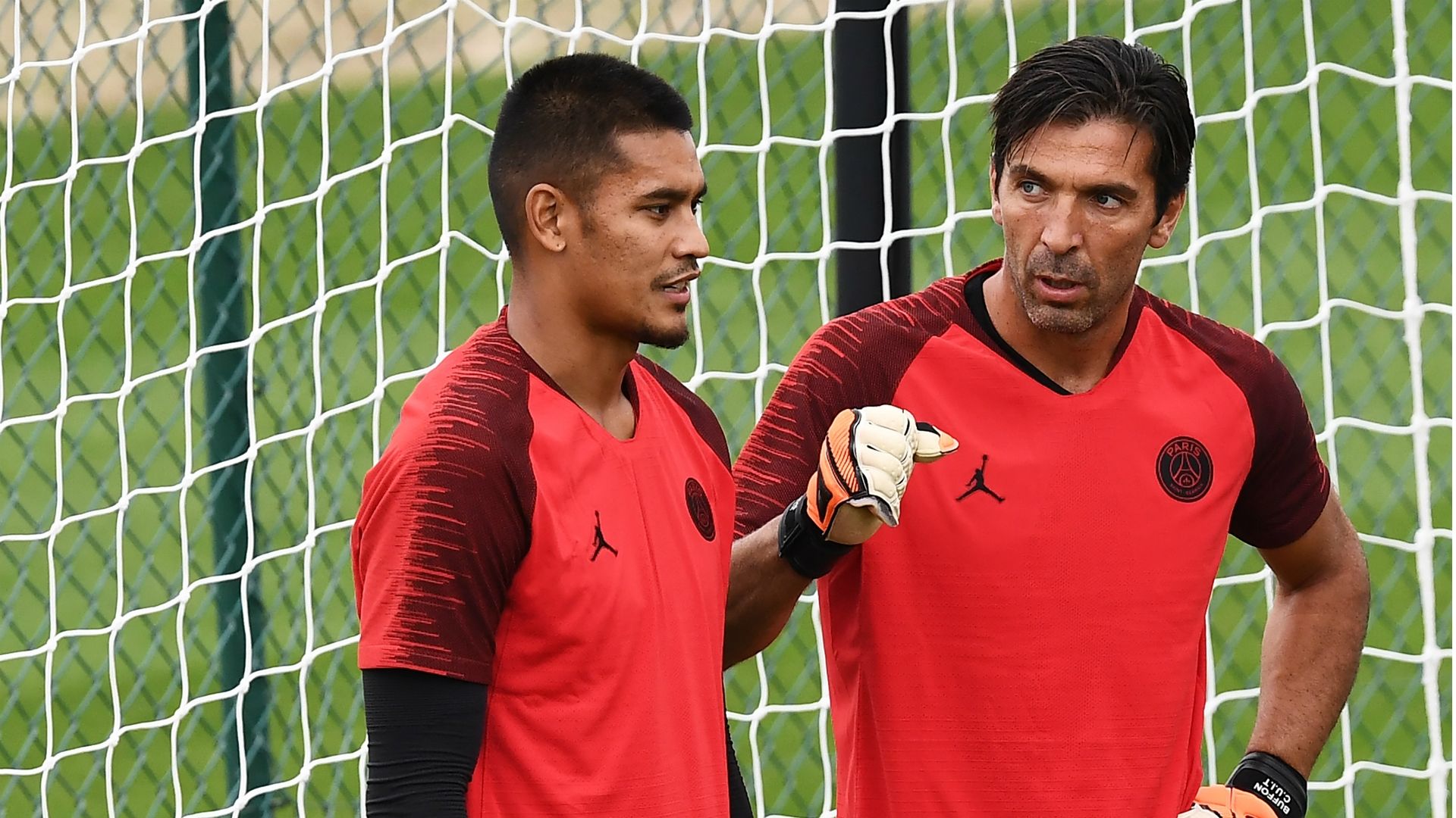 Gianluigi Buffon Alphonse Areola PSG