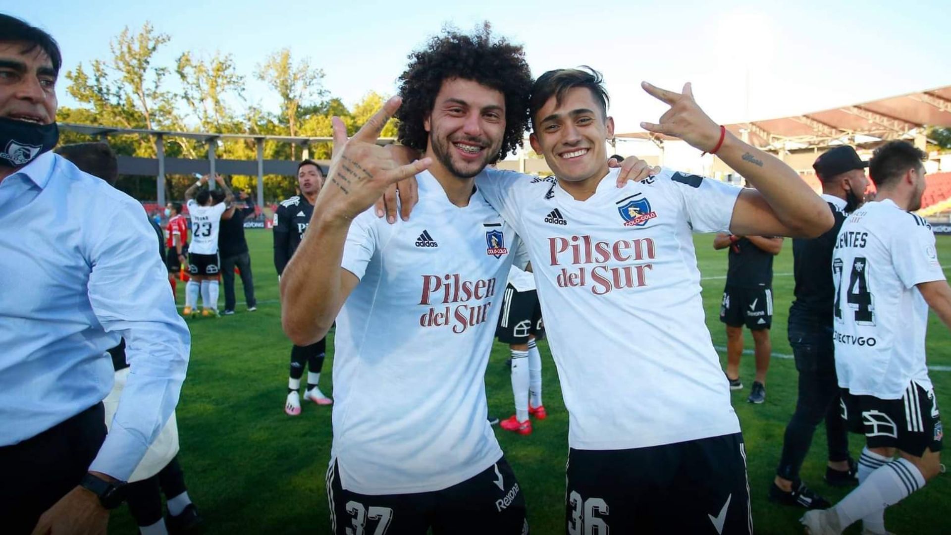 170221 Colo Colo Universidad de Concepción Maxi Falcón y Pablo Solari