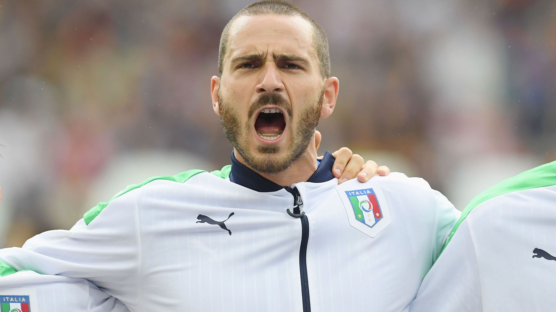 Leonardo Bonucci Italy Spain Euro 2016