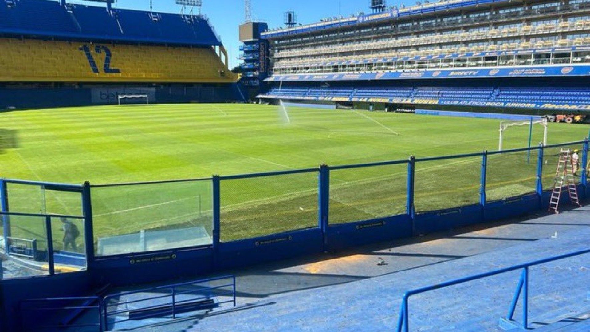 Boca La Bombonera Alambrado Popular Sur Baja