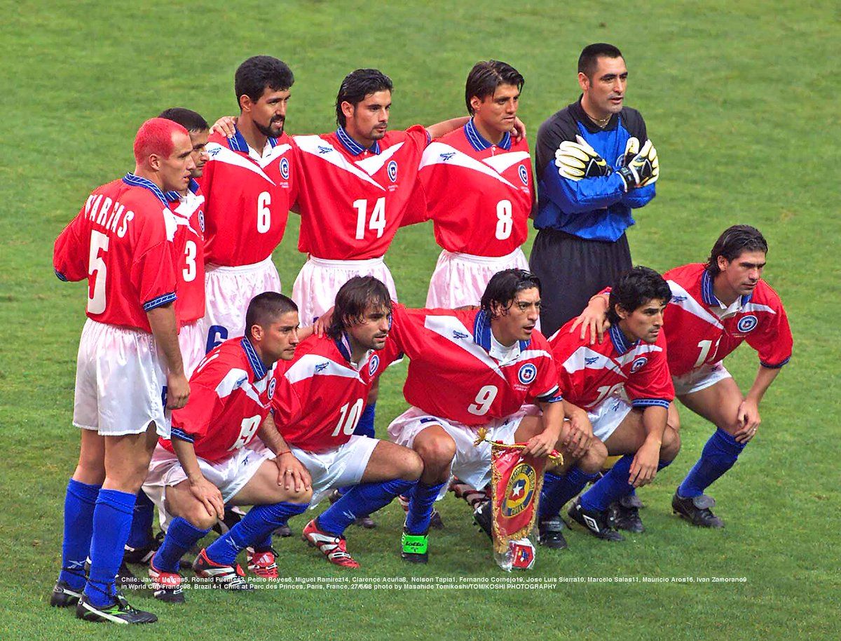 Selección chilena Francia 1998