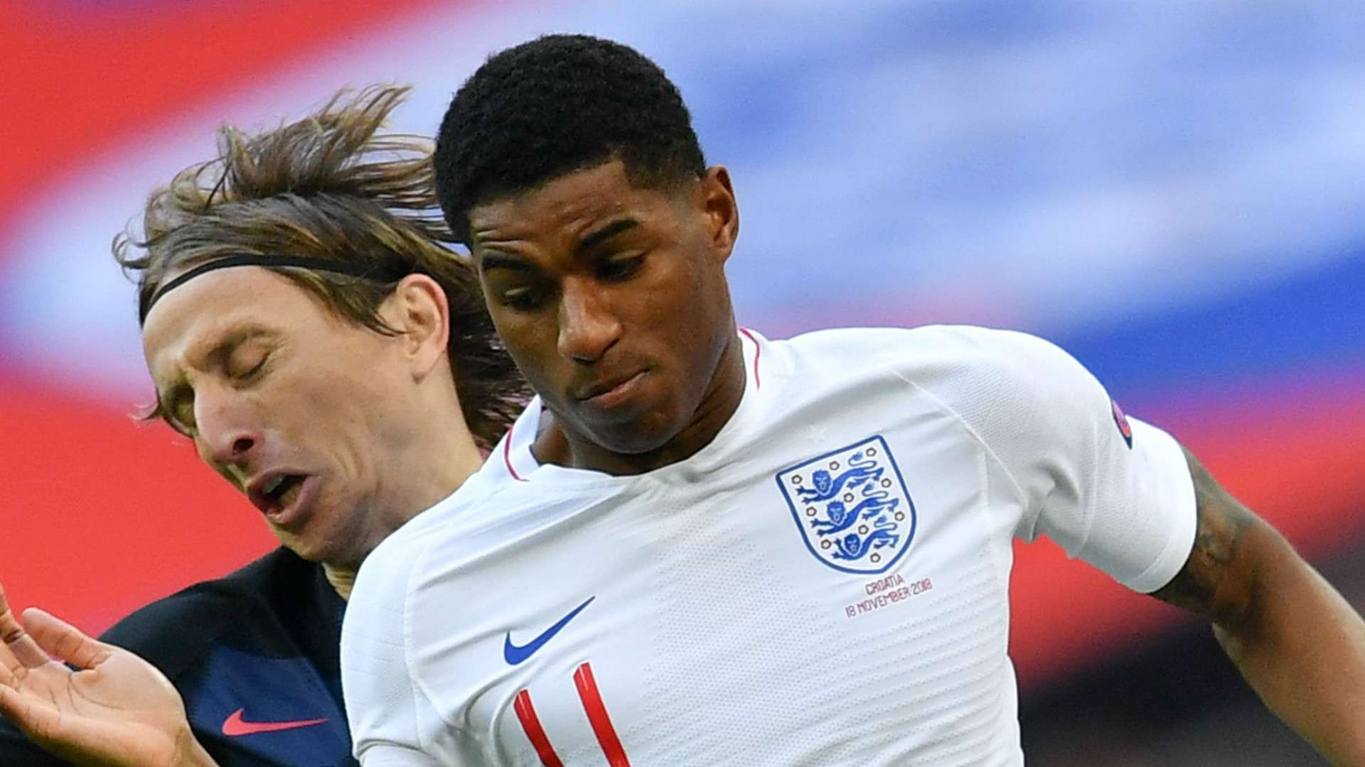 Marcus Rashford England 2018
