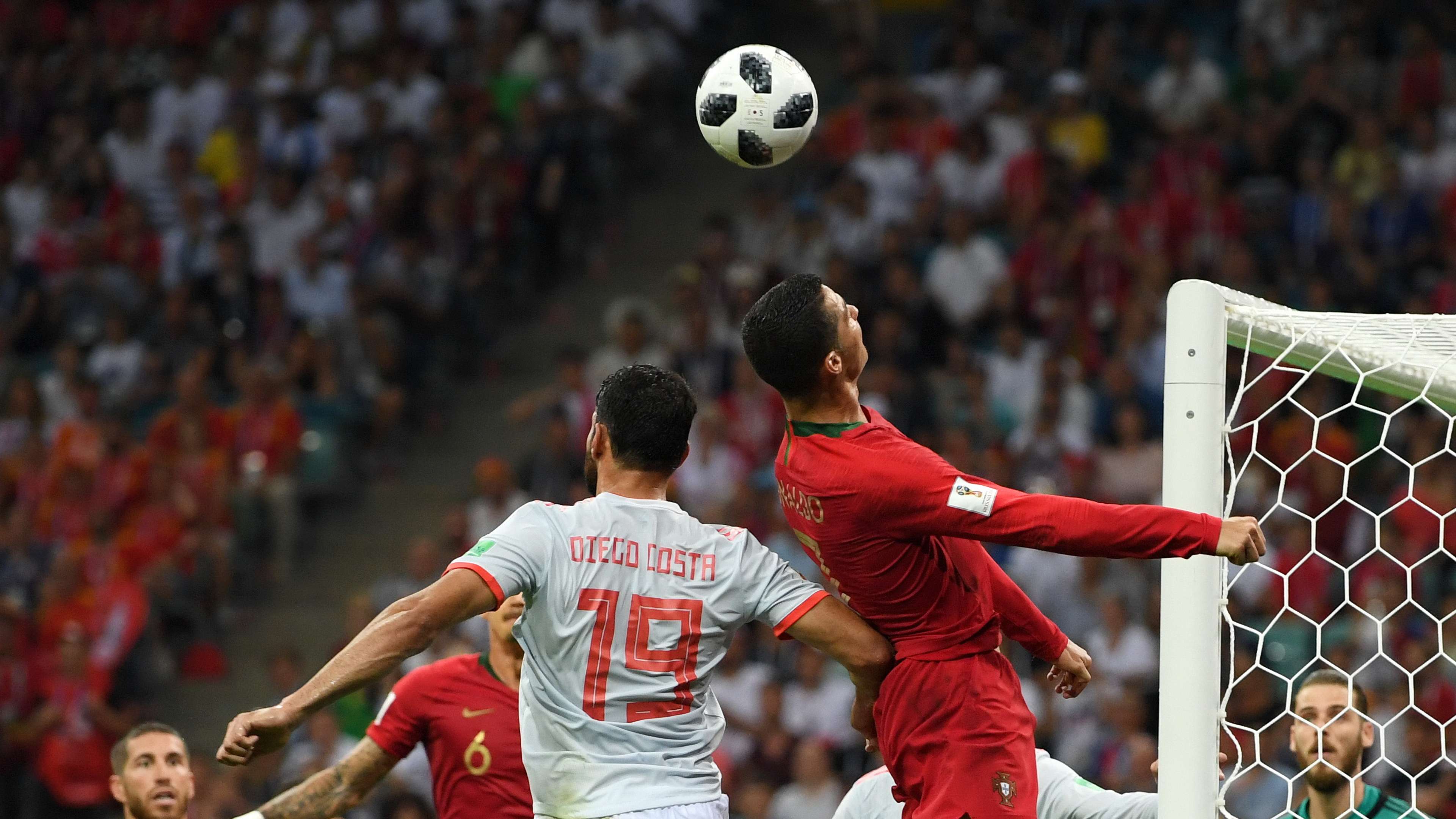 Cristiano Ronaldo Diego Costa Portugal Spain World Cup 2018