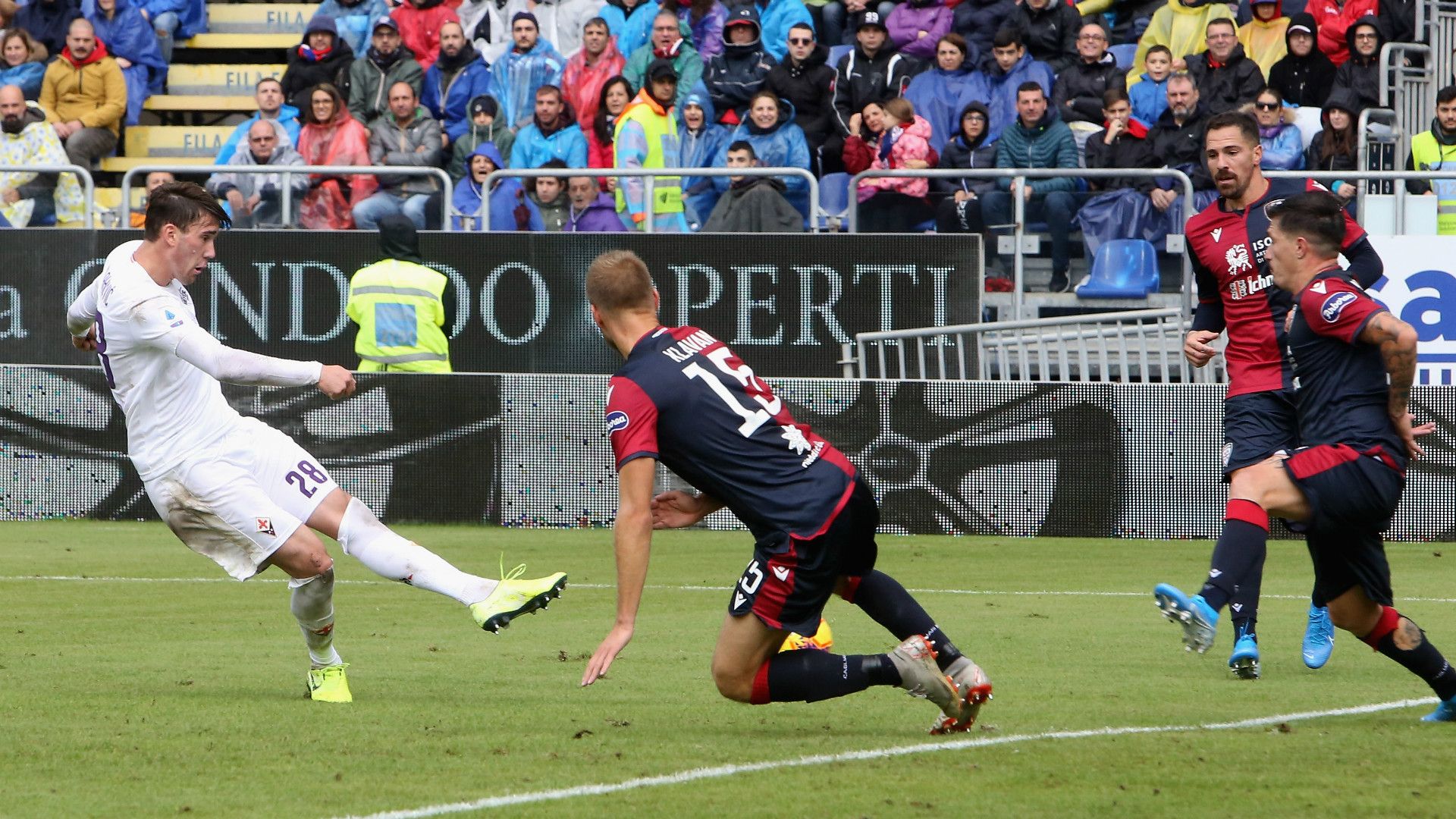 Dusan Vlahovic Cagliari Fiorentina
