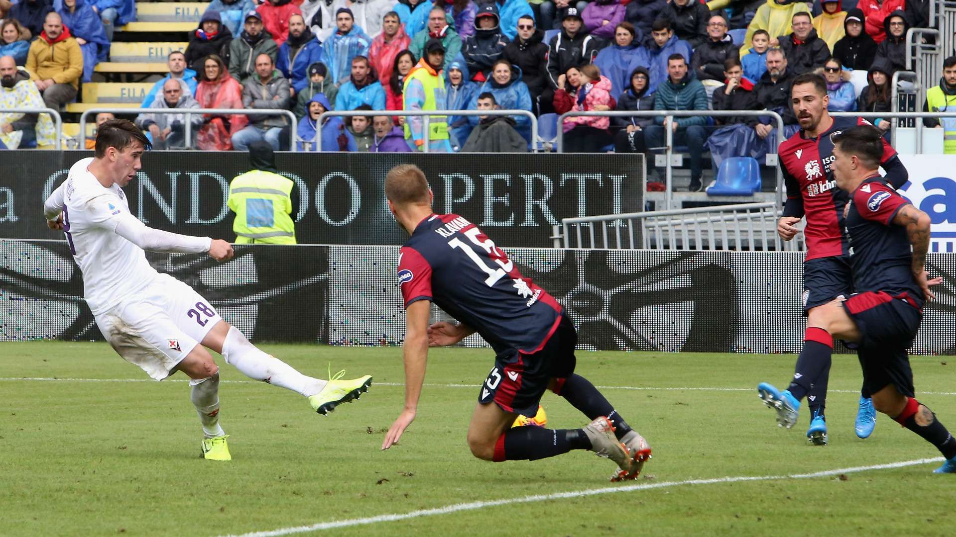Dusan Vlahovic Cagliari Fiorentina